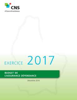 Budget de l'assurance dépendance - Exercice 2017