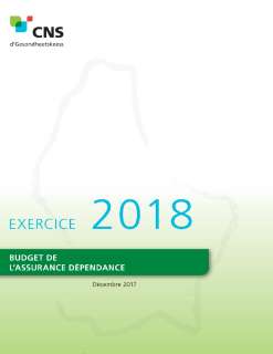 Budget de l'assurance dépendance - Exercice 2018